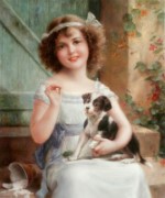 Émile Vernon_1872-1919_Fillette au chien.jpg